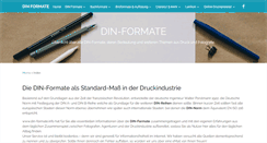 Desktop Screenshot of din-formate.info